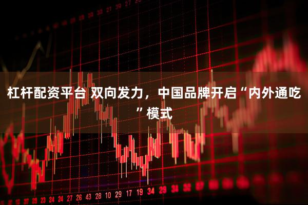 杠杆配资平台 双向发力，中国品牌开启“内外通吃”模式